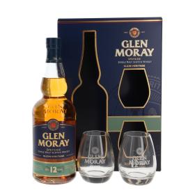 Glen Moray mit 2 Gläsern (B-Ware) 12 Jahre